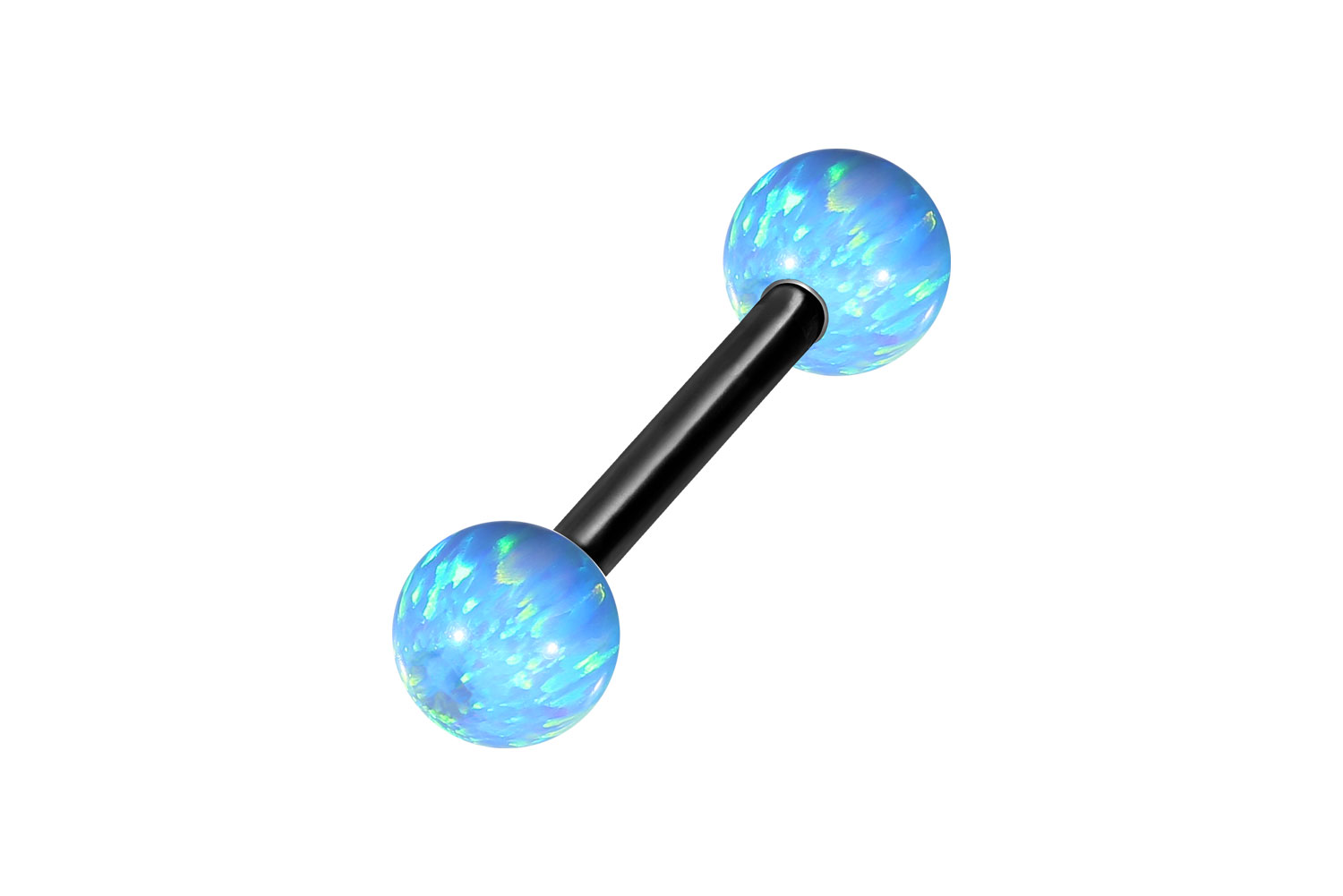 Chirurgenstahl Barbell SYNTHETISCHE OPALE